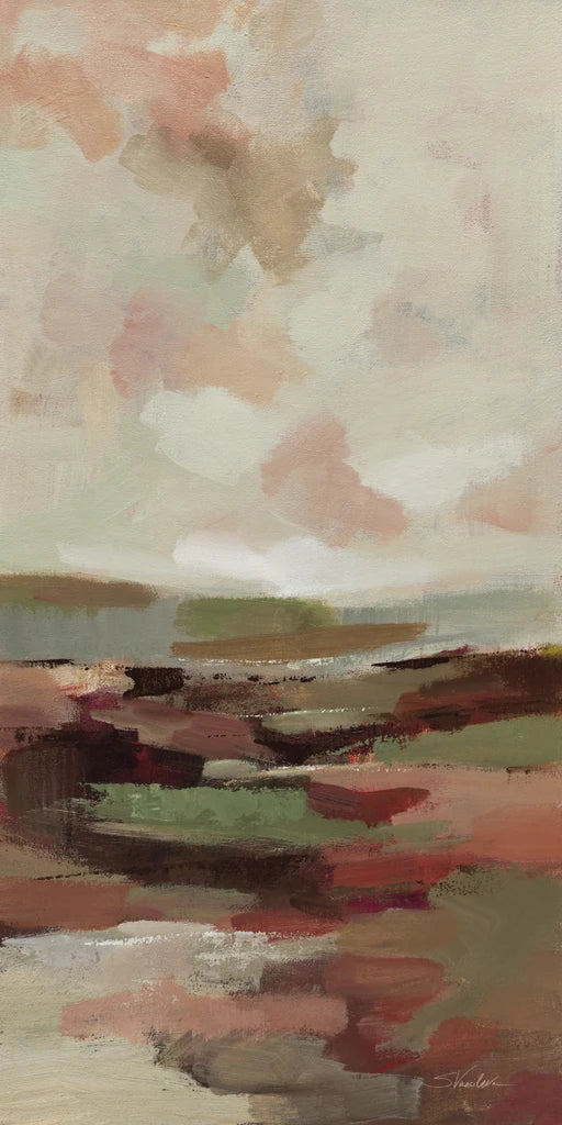 Burgundy Sunrise I by Silvia Vassileva