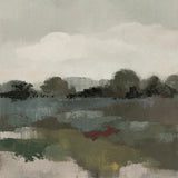 Burgundy and Sage Landscape II Moody by Silvia Vassileva. SKU 89293a. Archival Giclee Fine art print for wall decor.