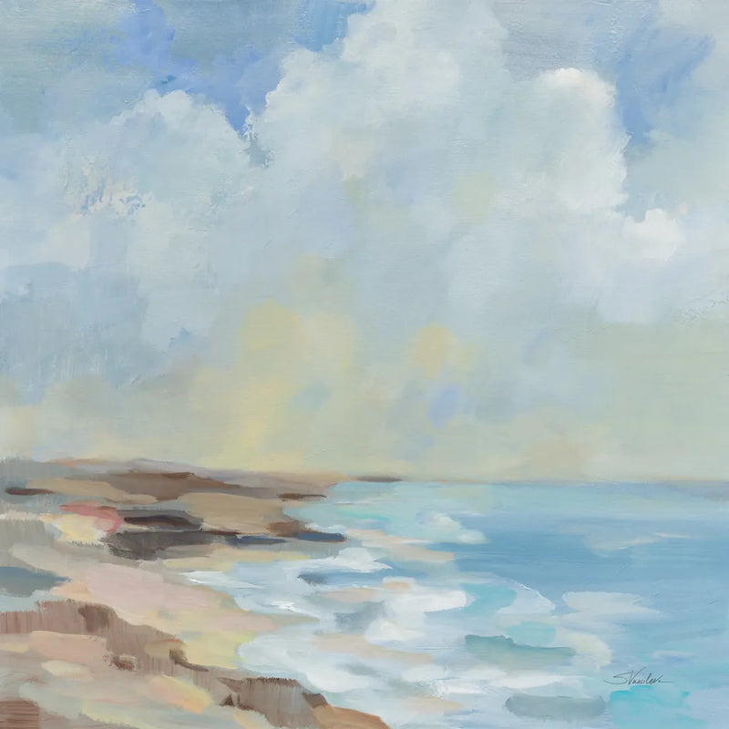 By the Beach by Silvia Vassileva. SKU 90251a. Archival Giclee Fine art print for wall decor.