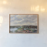 By the Lake by Silvia Vassileva. shown as a paper print in a natural frame. Available as a archival giclee rolled canvas, fine art paper, or poster print. SKU 86369i.
