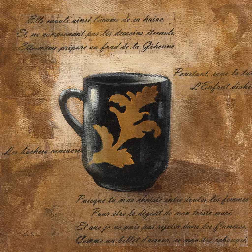 Cafe Baroque I by Silvia Vassileva. SKU 60327a. Archival Giclee Fine art print for wall decor.