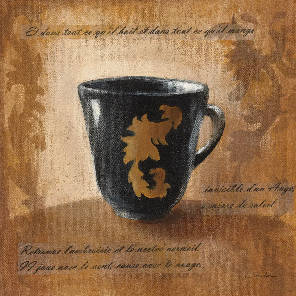 Cafe Baroque IV by Silvia Vassileva. SKU 60326a. Archival Giclee Fine art print for wall decor.