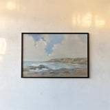 California Coast Marine Layer by Silvia Vassileva. shown as a paper print in a black flame. Available as a archival giclee rolled canvas, fine art paper, or poster print. SKU 86936i.
