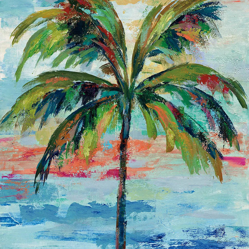 California Palm I by Silvia Vassileva. SKU 22486a. Archival Giclee Fine art print for wall decor.