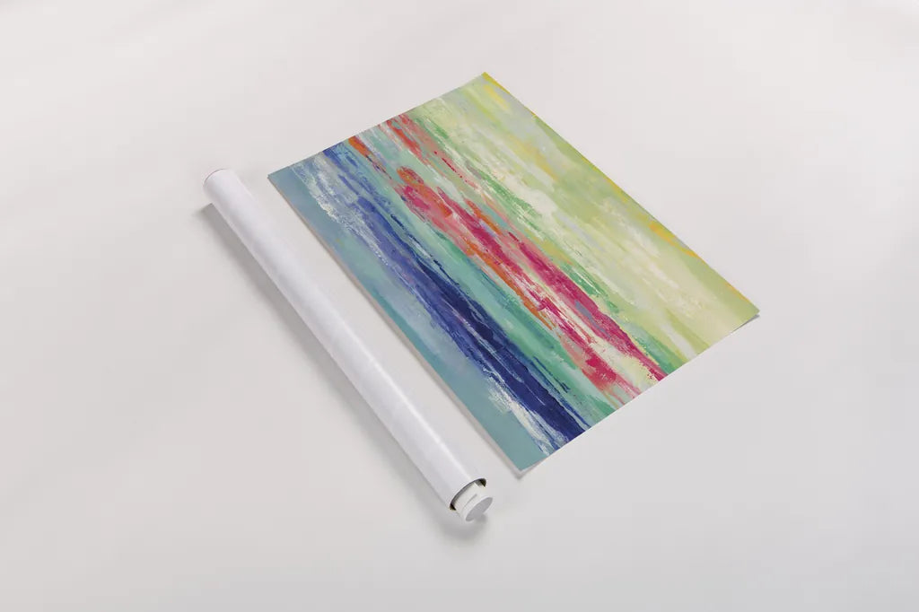 California Surf Bright Crop by Silvia Vassileva. shown as a rolled paper print. Available as archival giclee rolled canvas, fine art paper, or poster print. SKU 64578h.