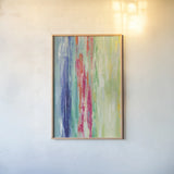 California Surf Bright Crop by Silvia Vassileva. shown as a paper print in a natural frame. Available as a archival giclee rolled canvas, fine art paper, or poster print. SKU 64578h.