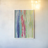 California Surf Bright Crop by Silvia Vassileva. shown as a paper print in a white frame. Available as a archival giclee rolled canvas, fine art paper, or poster print. SKU 64578h.