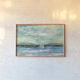 Calm Lake by Silvia Vassileva. shown as a paper print in a natural frame. Available as a archival giclee rolled canvas, fine art paper, or poster print. SKU 28112i.