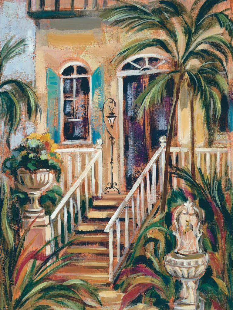 Caribbean Courtyard I by Silvia Vassileva