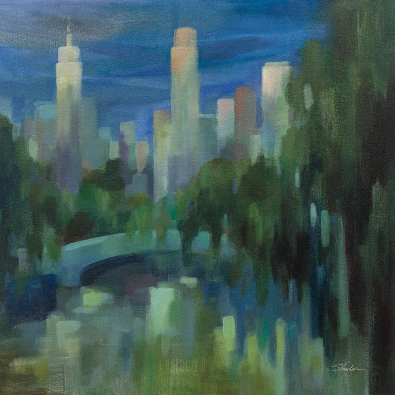 Central Park at Dusk by Silvia Vassileva