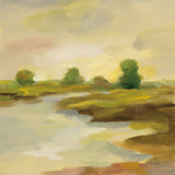 Chartreuse Fields I by Silvia Vassileva. SKU 69161a. Archival Giclee Fine art print for wall decor.
