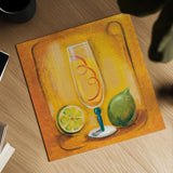 Cheers VI by Silvia Vassileva. Shown as a detailed flat fine art print, highlighting archival giclee quality. Available as an archival giclee rolled canvas, fine art paper, or poster print. SKU 64391a.