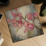 Cherry Blossom II by Silvia Vassileva. Shown as a detailed flat fine art print, highlighting archival giclee quality. Available as an archival giclee rolled canvas, fine art paper, or poster print. SKU 7888a.