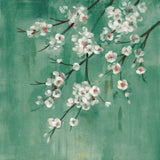 Cherry Cloud I Jade by Silvia Vassileva. SKU 50073a. Archival Giclee Fine art print for wall decor.