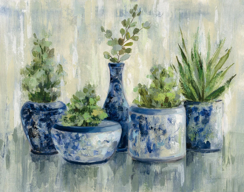 Chinoiserie Plants by Silvia Vassileva