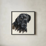 Chrissy by Silvia Vassileva. Shown in a sleek black glass frame for a contemporary gallery look. Available as an archival giclee rolled canvas, fine art paper, or poster print. SKU 56023a.