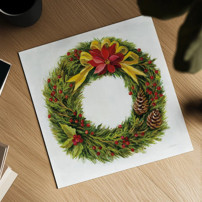 Christmas Moment by Silvia Vassileva. Shown as a detailed flat fine art print, highlighting archival giclee quality. Available as an archival giclee rolled canvas, fine art paper, or poster print. SKU 65239a.