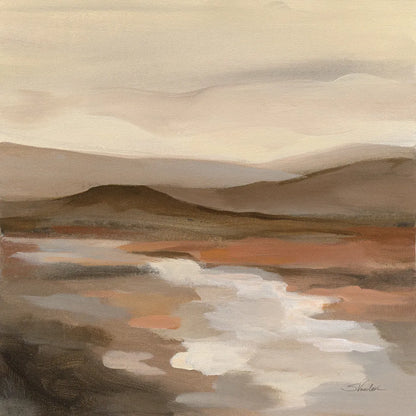 Cinnamon Riverbank II by Silvia Vassileva. SKU 71963a. Archival Giclee Fine art print for wall decor.