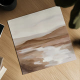 Cinnamon Riverbank II Light by Silvia Vassileva. Shown as a detailed flat fine art print, highlighting archival giclee quality. Available as an archival giclee rolled canvas, fine art paper, or poster print. SKU 75033a.