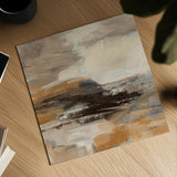Cinnamon Shore I by Silvia Vassileva. Shown as a detailed flat fine art print, highlighting archival giclee quality. Available as an archival giclee rolled canvas, fine art paper, or poster print. SKU 85003a.