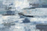 Clear  Water Indigo and Gray by Silvia Vassileva. SKU 20866i. Archival Giclee Fine art print for wall decor.