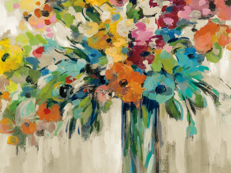 Cloud of Flower Solid Crop by Silvia Vassileva