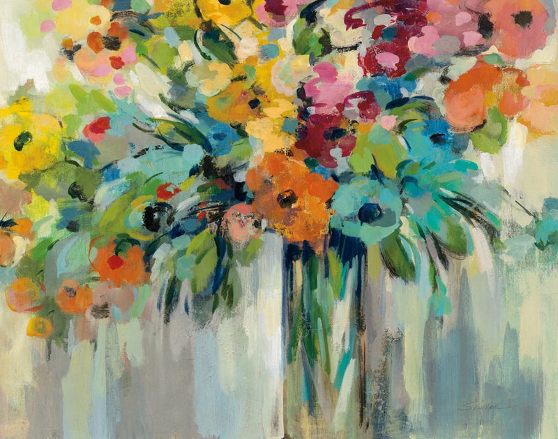 Cloud of Flowers Crop by Silvia Vassileva