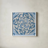 Coast Lines I Cool by Silvia Vassileva. Shown in a crisp white glass frame for a clean and minimalist style. Available as an archival giclee rolled canvas, fine art paper, or poster print. SKU 54299a.