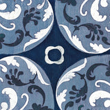Coast Lines II Indigo and Cream by Silvia Vassileva. SKU 29275a. Archival Giclee Fine art print for wall decor.