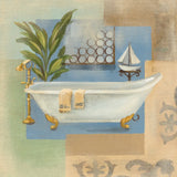 Coastal Bathtub I by Silvia Vassileva. SKU 3765a. Archival Giclee Fine art print for wall decor.