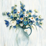 Coastal Bouquet Light by Silvia Vassileva. SKU 54282a. Archival Giclee Fine art print for wall decor.