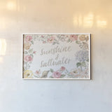 Coastal Cottage I by Silvia Vassileva. shown as a paper print in a white frame. Available as a archival giclee rolled canvas, fine art paper, or poster print. SKU 80069i.