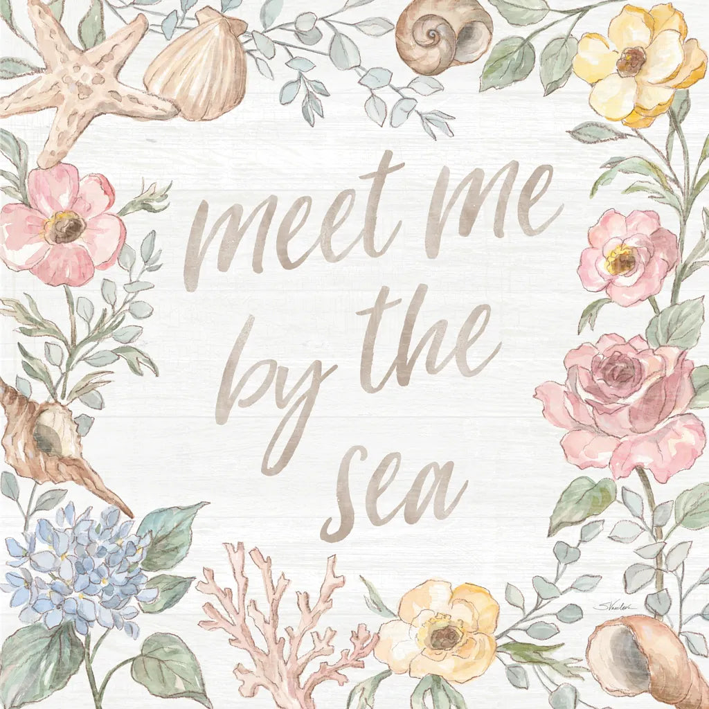 Coastal Cottage II by Silvia Vassileva. SKU 80070a. Archival Giclee Fine art print for wall decor.