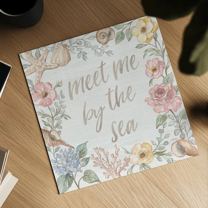 Coastal Cottage II by Silvia Vassileva. Shown as a detailed flat fine art print, highlighting archival giclee quality. Available as an archival giclee rolled canvas, fine art paper, or poster print. SKU 80070a.