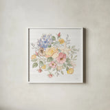 Coastal Cottage VI by Silvia Vassileva. Shown in a crisp white glass frame for a clean and minimalist style. Available as an archival giclee rolled canvas, fine art paper, or poster print. SKU 80074a.