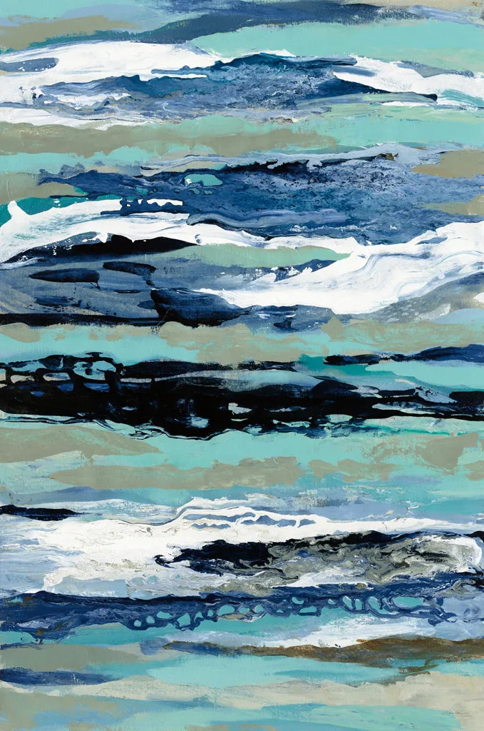 Coastal Sea Foam I by Silvia Vassileva. SKU 57261h. Archival Giclee Fine art print for wall decor.