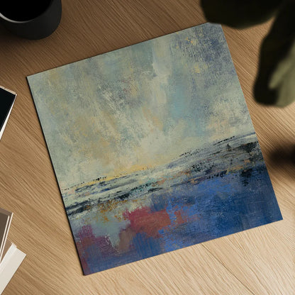 Coastal View I v2 by Silvia Vassileva. Shown as a detailed flat fine art print, highlighting archival giclee quality. Available as an archival giclee rolled canvas, fine art paper, or poster print. SKU 61340a.