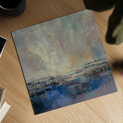 Coastal View II by Silvia Vassileva. Shown as a detailed flat fine art print, highlighting archival giclee quality. Available as an archival giclee rolled canvas, fine art paper, or poster print. SKU 60167a.