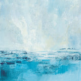 Coastal View II Aqua by Silvia Vassileva. SKU 65024a. Archival Giclee Fine art print for wall decor.