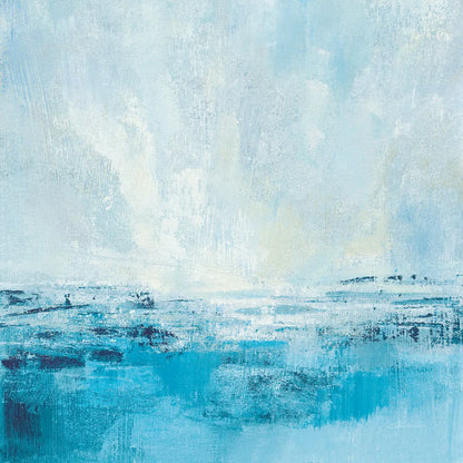 Coastal View II Aqua by Silvia Vassileva. SKU 65024a. Archival Giclee Fine art print for wall decor.