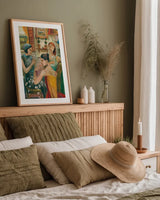 Cocktail Time by Silvia Vassileva. shown as a paper print in a natural frame. Available as a archival giclee rolled canvas, fine art paper, or poster print. SKU 63279h.