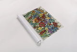 Confetti Floral I by Silvia Vassileva. shown as a rolled paper print. Available as archival giclee rolled canvas, fine art paper, or poster print. SKU 30448i.