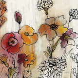 Contemporary Botanical Cream III by Silvia Vassileva. SKU 26501a. Archival Giclee Fine art print for wall decor.