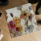 Contemporary Botanical Cream III by Silvia Vassileva. Shown as a detailed flat fine art print, highlighting archival giclee quality. Available as an archival giclee rolled canvas, fine art paper, or poster print. SKU 26501a.