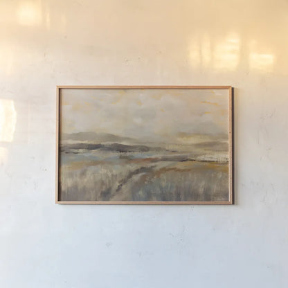 Cool Day by Silvia Vassileva. shown as a paper print in a natural frame. Available as a archival giclee rolled canvas, fine art paper, or poster print. SKU 94819i.