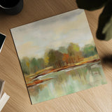 Cool Fall Day Crop by Silvia Vassileva. Shown as a detailed flat fine art print, highlighting archival giclee quality. Available as an archival giclee rolled canvas, fine art paper, or poster print. SKU 74175a.