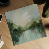 Cool Spring Day by Silvia Vassileva. Shown as a detailed flat fine art print, highlighting archival giclee quality. Available as an archival giclee rolled canvas, fine art paper, or poster print. SKU 71190a.