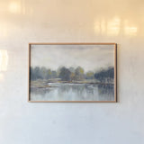Cool Spring Day Neutral by Silvia Vassileva. shown as a paper print in a natural frame. Available as a archival giclee rolled canvas, fine art paper, or poster print. SKU 88337i.