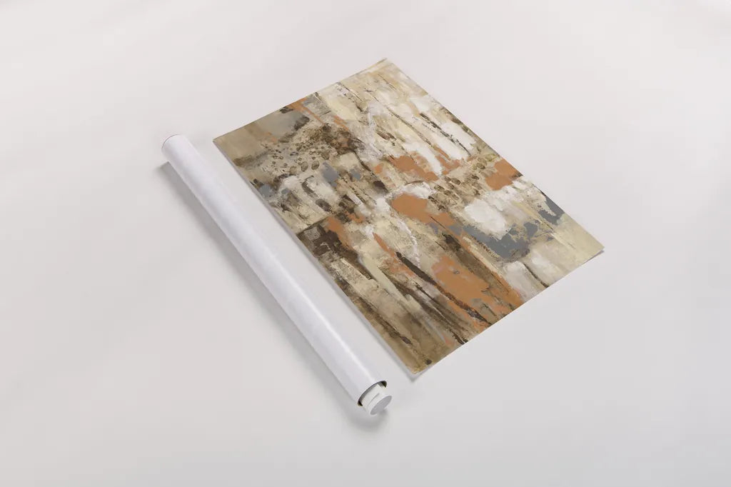 Copper and Wood by Silvia Vassileva. shown as a rolled paper print. Available as archival giclee rolled canvas, fine art paper, or poster print. SKU 36797i.