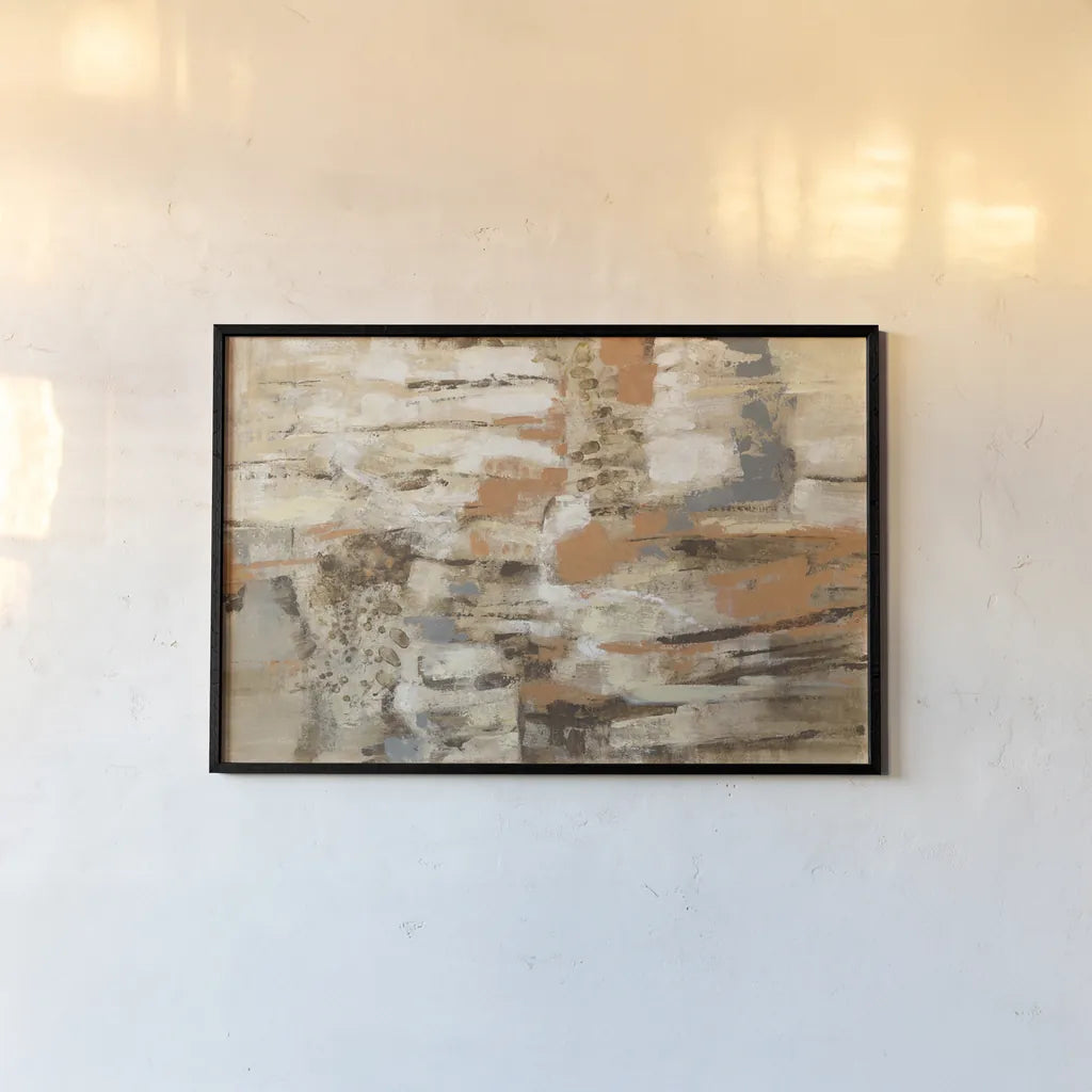 Copper and Wood by Silvia Vassileva. shown as a paper print in a black flame. Available as a archival giclee rolled canvas, fine art paper, or poster print. SKU 36797i.